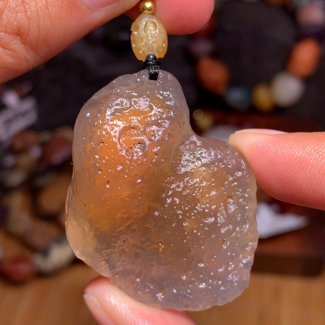 未镶嵌玛瑙/玉髓珠宝半成品