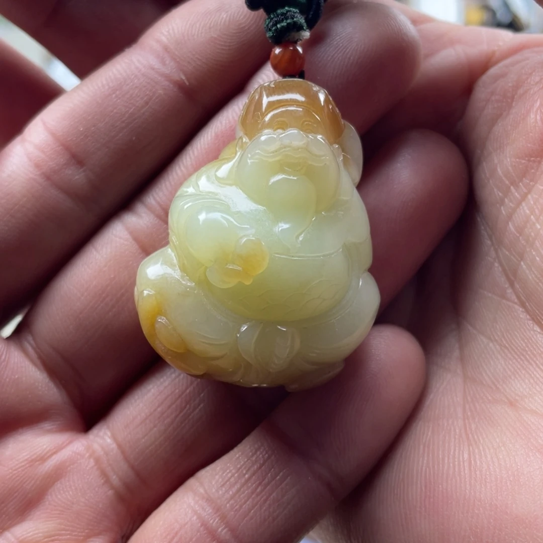 和田玉颈饰未镶嵌北*浪