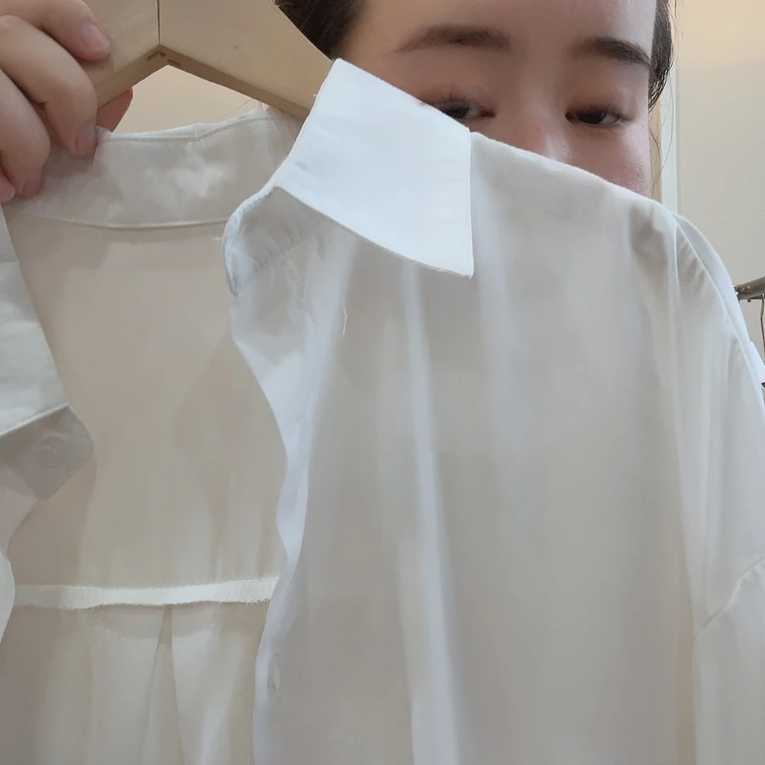 白色衬衣 1件百搭