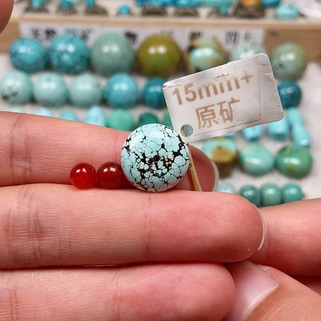 未镶嵌南红玛瑙珠宝半成品