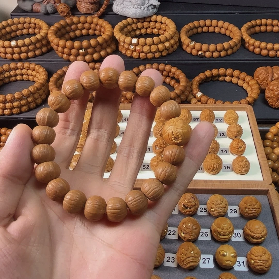 ****啊猴头核桃吊坠八戒臻选猴头南瓜