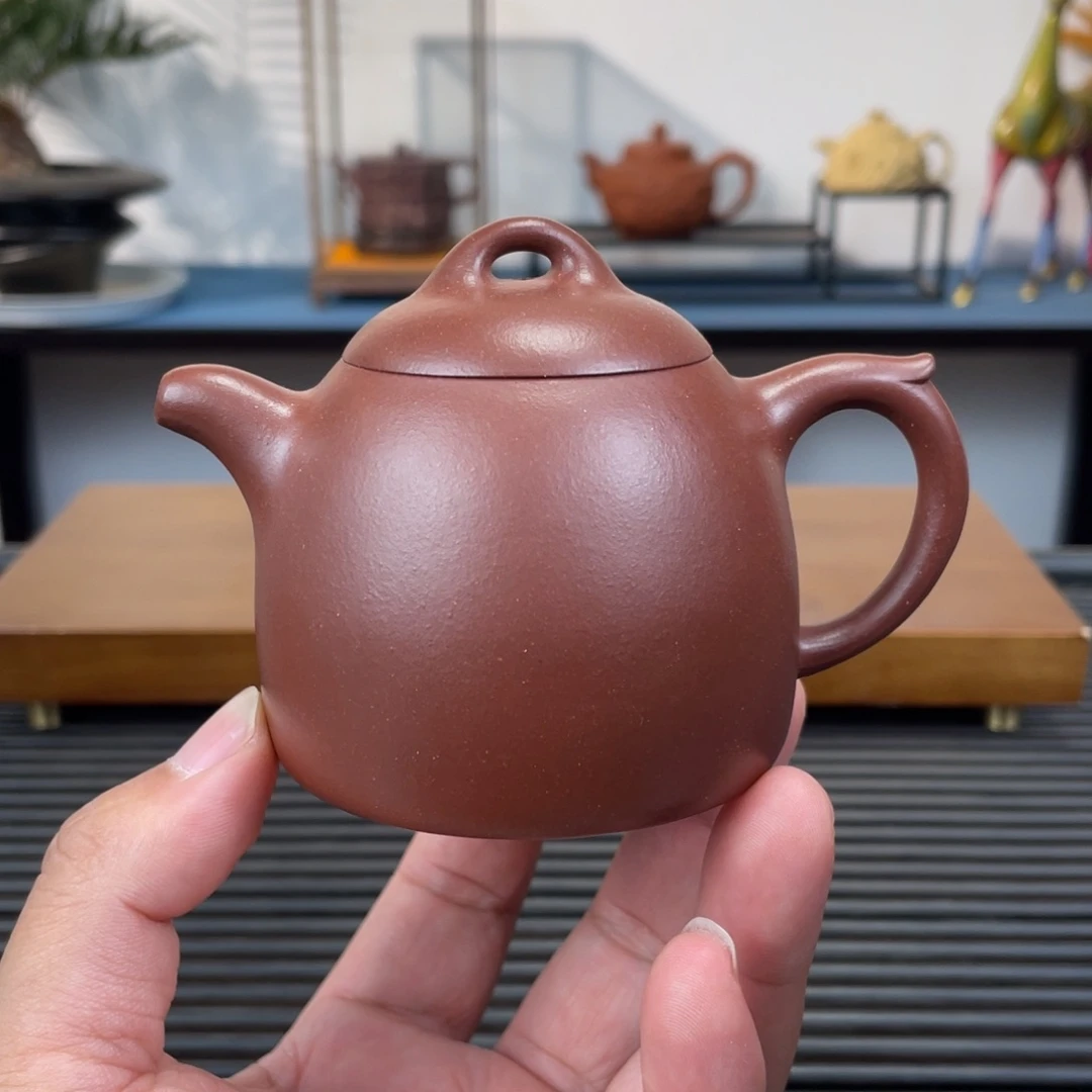 茶壶紫砂中槽青秦权160cc