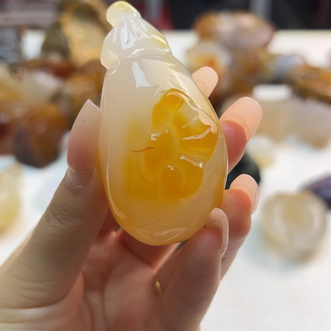 玛瑙/玉髓合金颈饰
