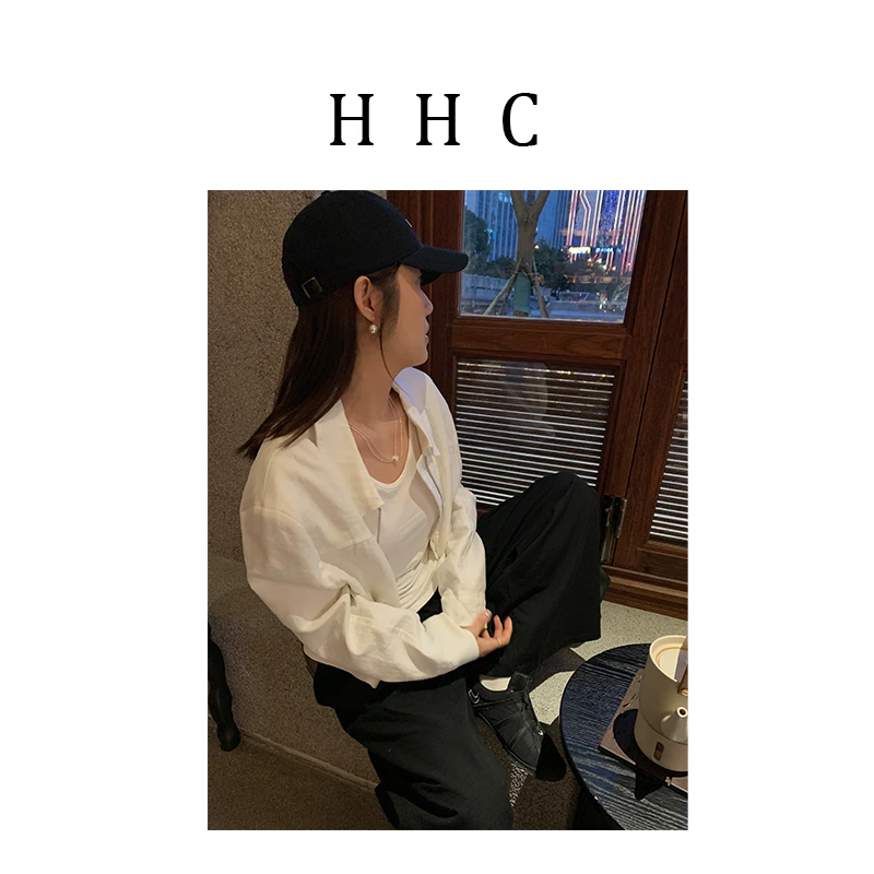 【花花菜】春季新品 随性叠穿 解锁日常松弛氛围感 100亚麻短外套女