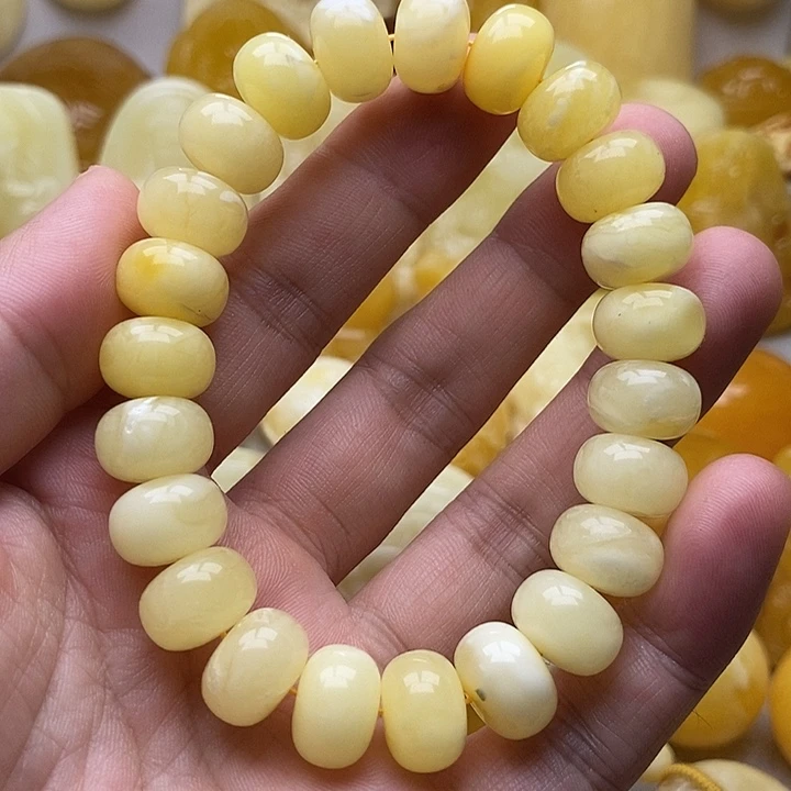 琥珀颈饰未镶嵌琥珀蜜蜡吊坠