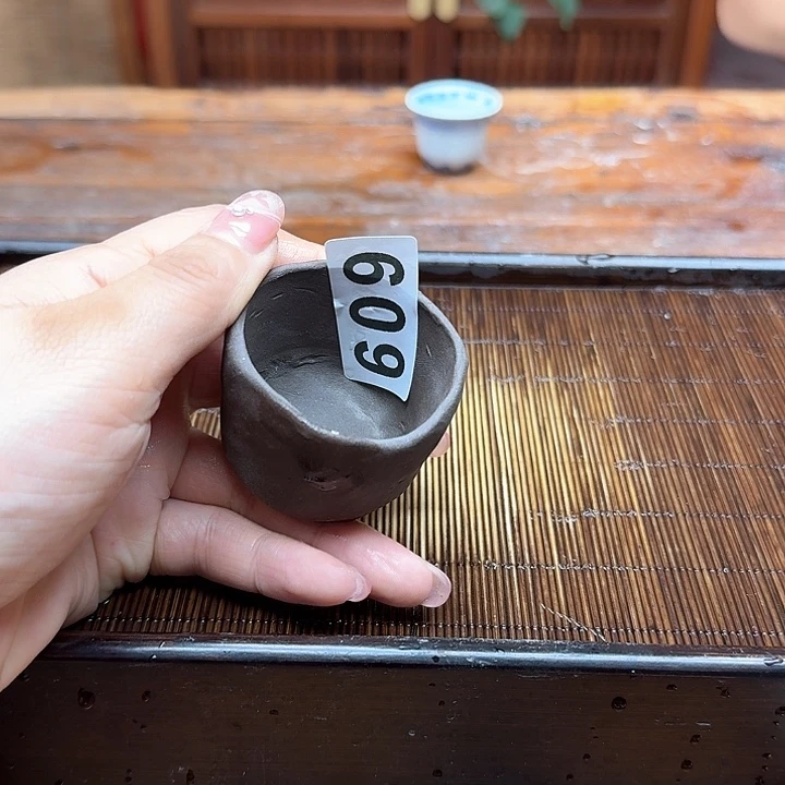纯手工制作粗陶茶具?***?