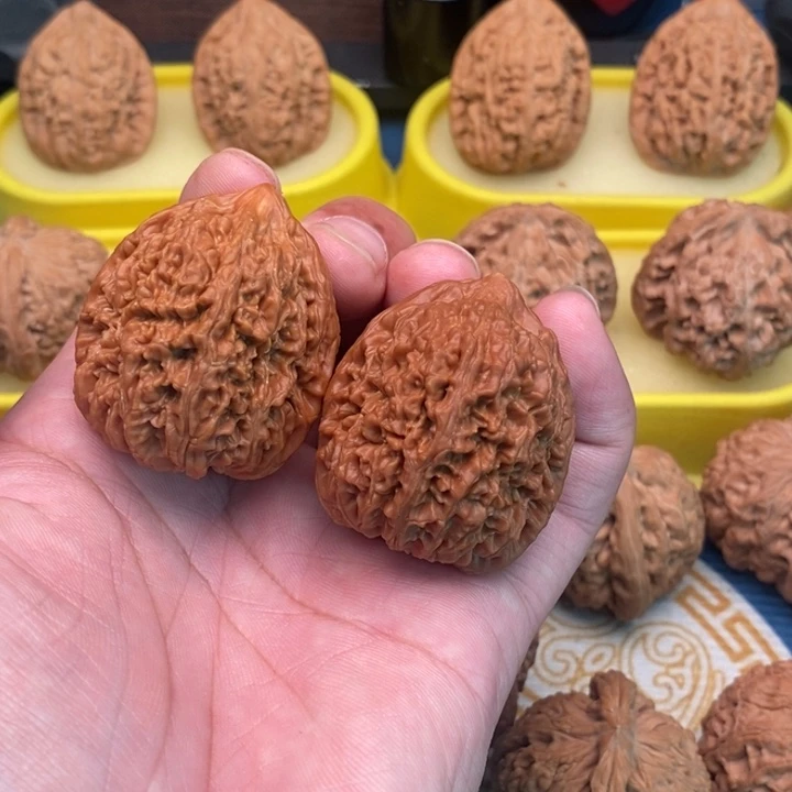 核桃手串/手链睿*萌大蒜头狮子头37有修有色差不退不换