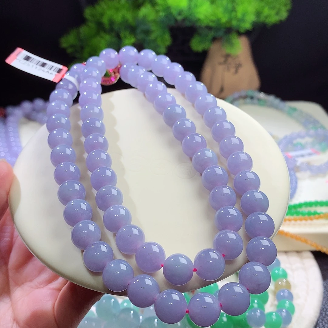 项链未镶嵌翡翠卡10mm