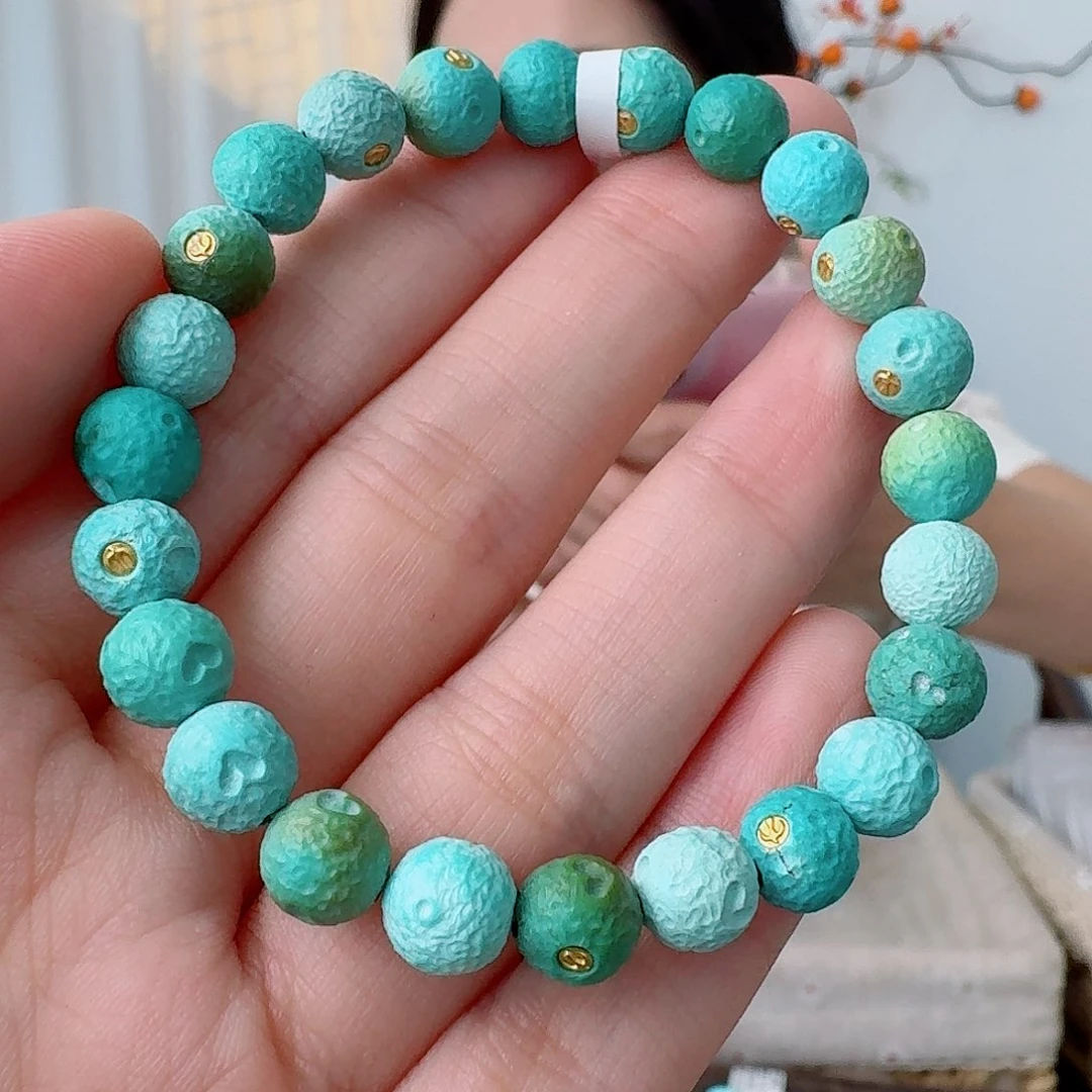 璐***爷未镶嵌绿松石珠宝奇石