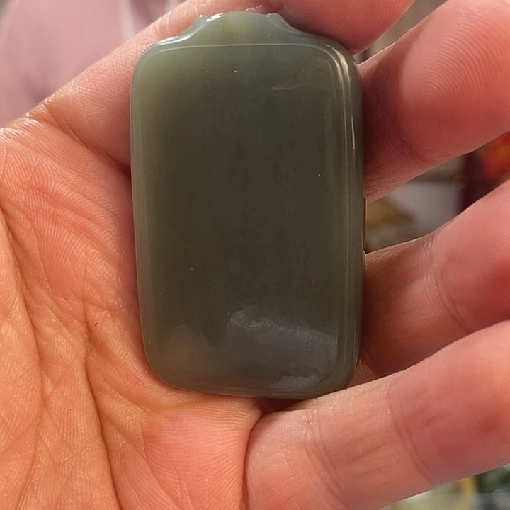 和田玉未镶嵌吊坠(不含链)