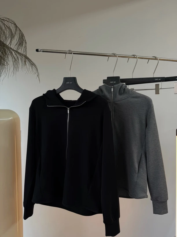 小岛微风卫衣开衫 no退no换