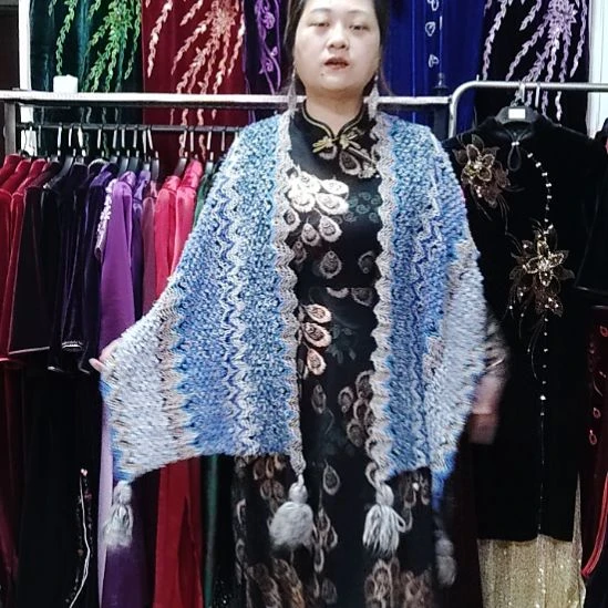 针织外披颜色随机尺码均码