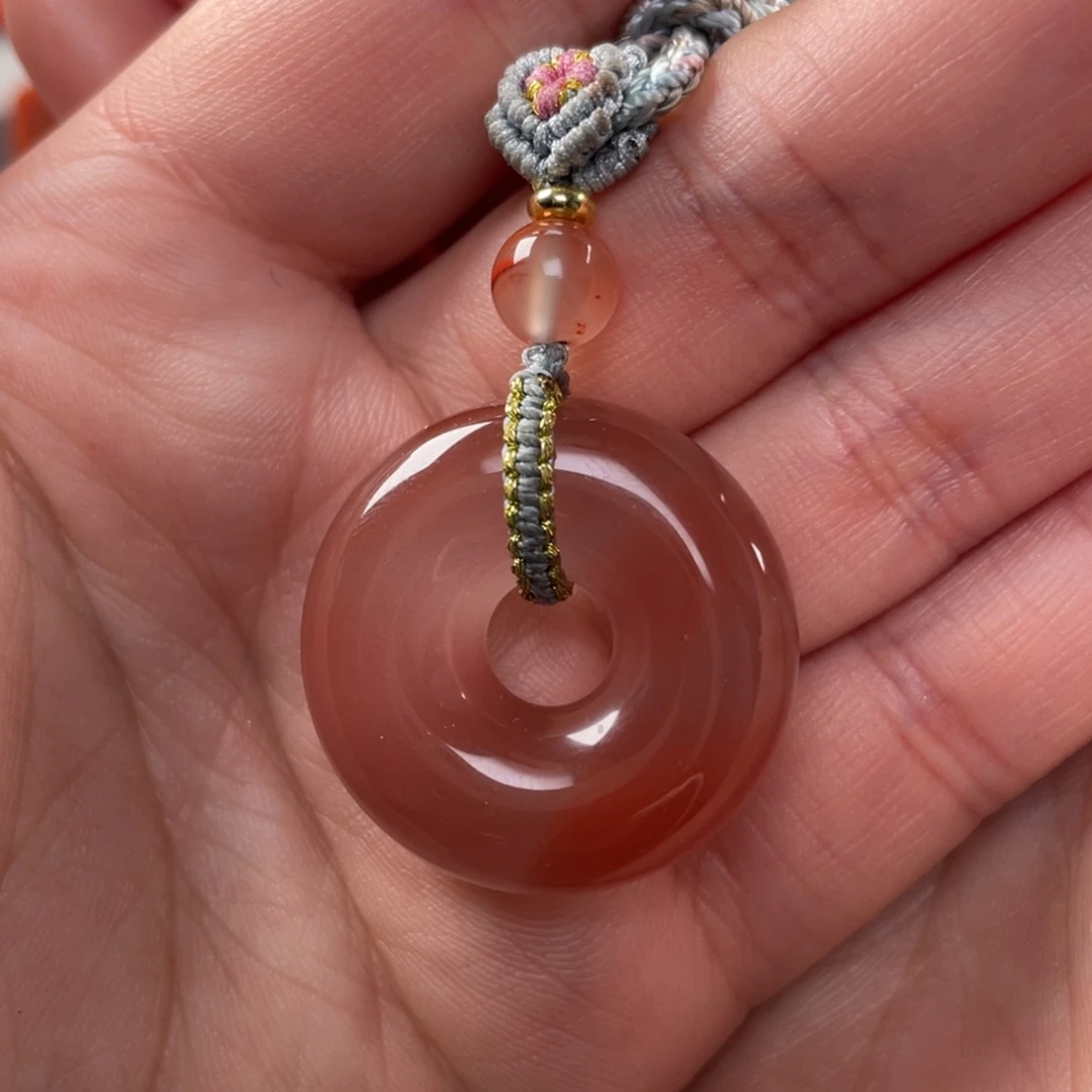 南红玛瑙未镶嵌颈饰