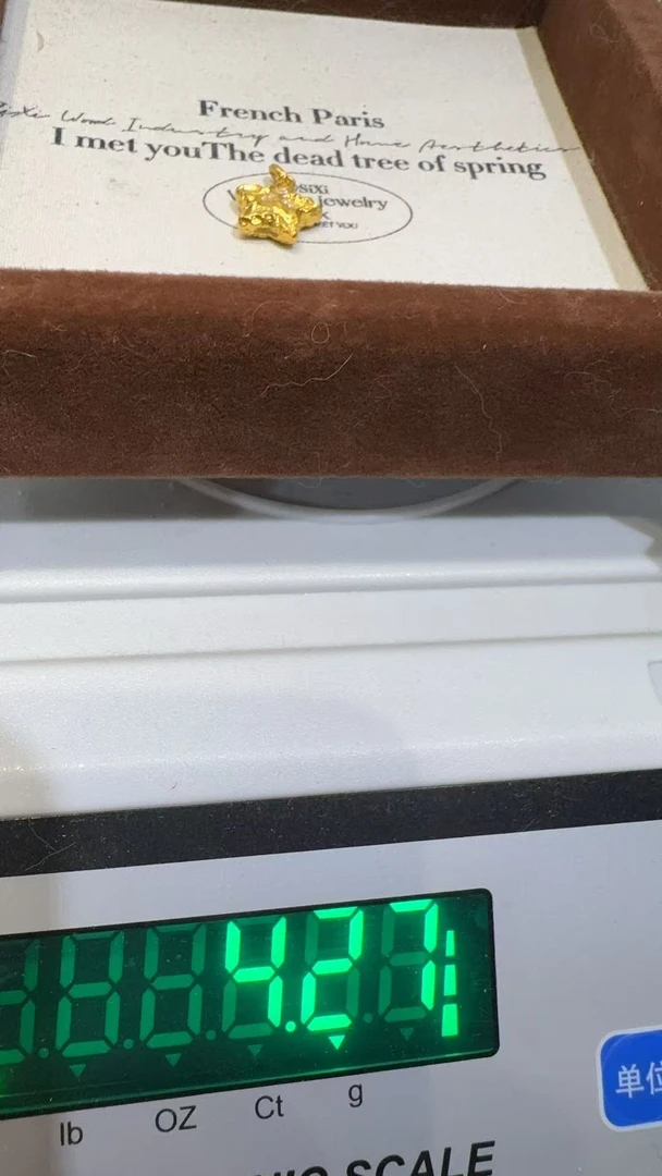 足金精品工艺吊坠