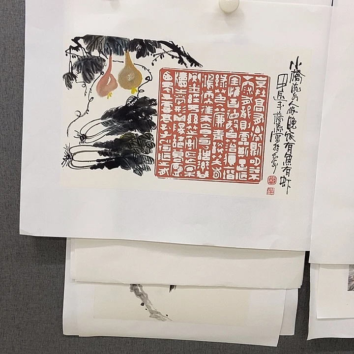 国画手寫手繪作品128