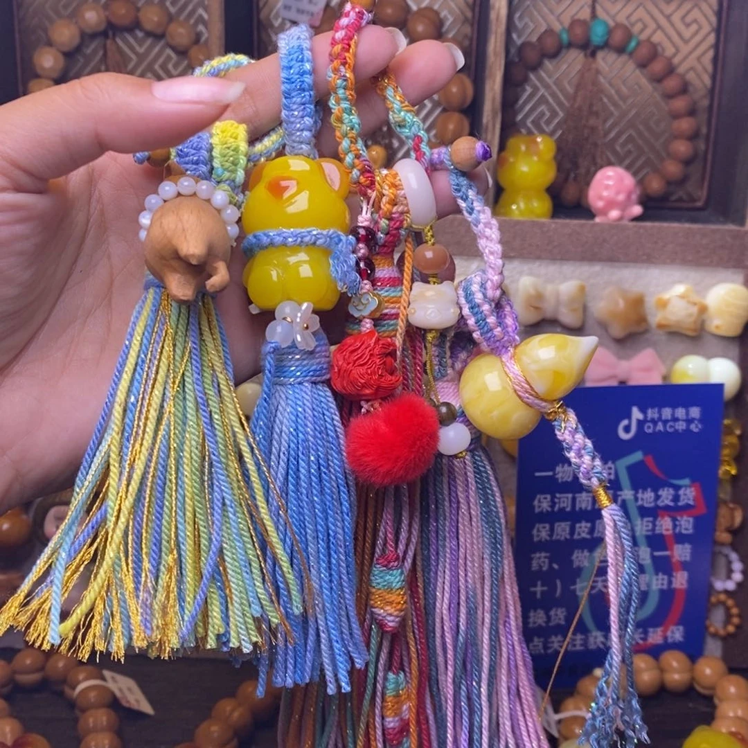 木质非金属便携式流苏