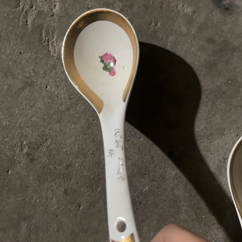 陶瓷勺一个陶瓷陶瓷