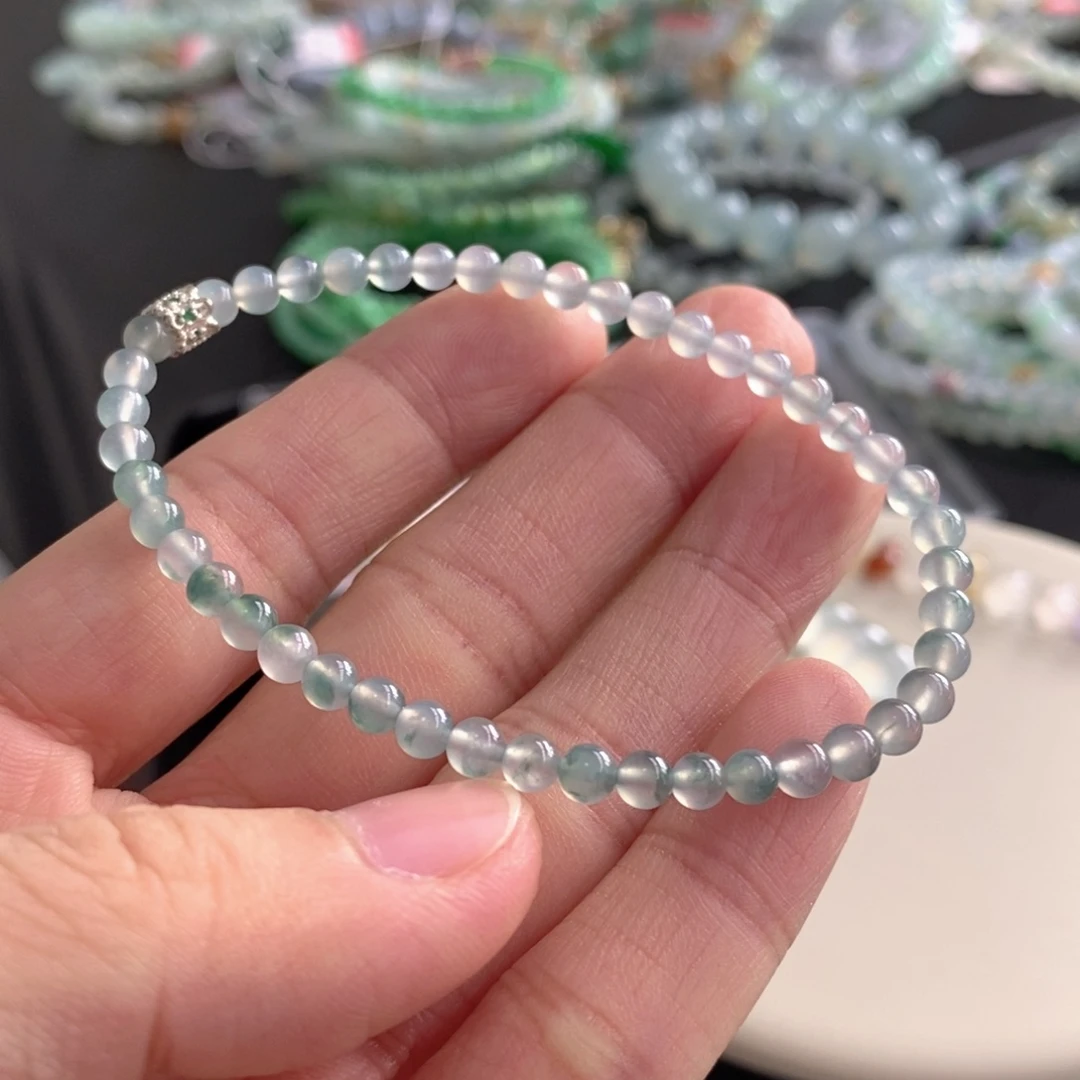 翡翠未镶嵌手链卡4