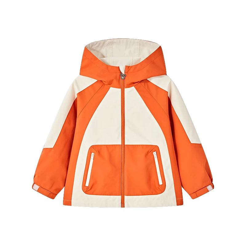 普通外套防水连帽运动外套女童宝宝上衣春装外套秋款