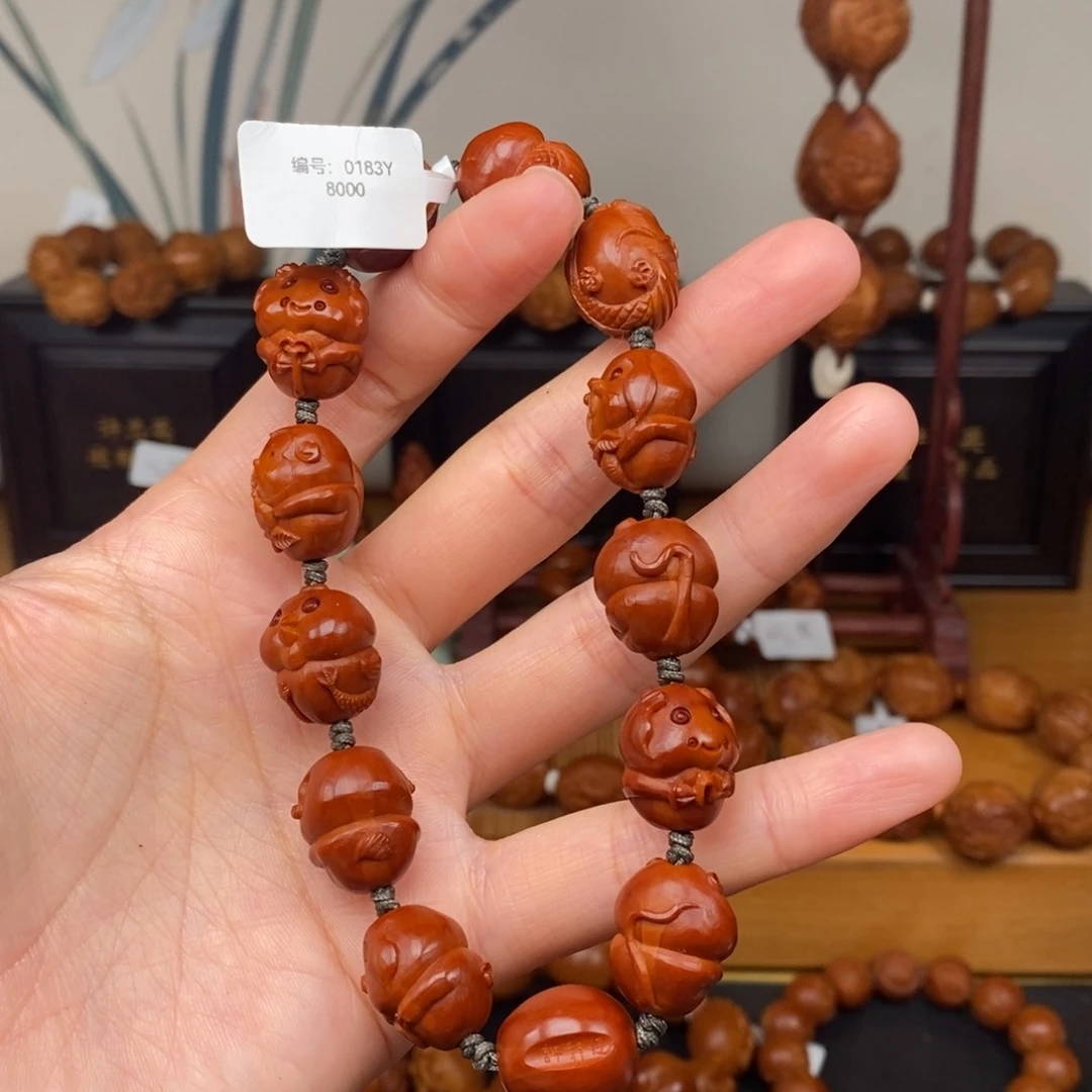 手串橄榄核许静健老师十二生肖