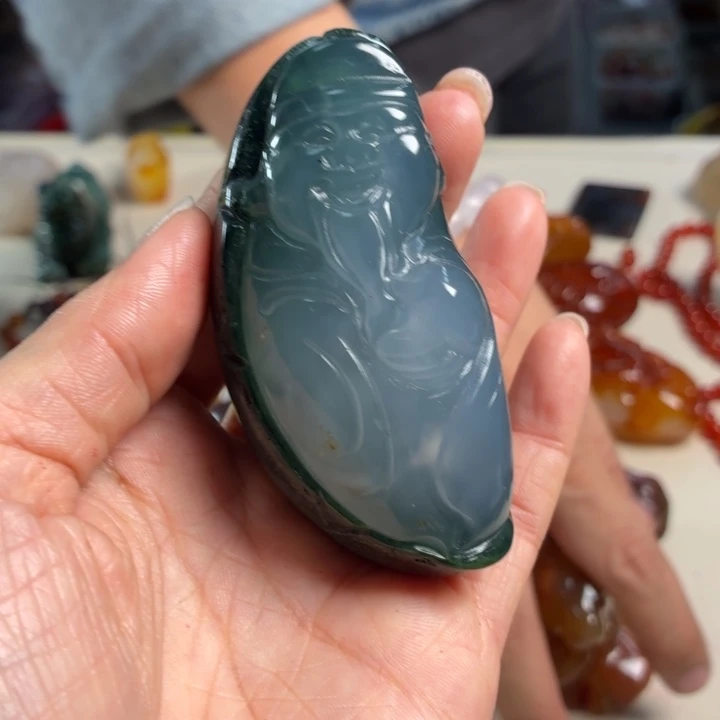 玛瑙/玉髓未镶嵌吊坠(不含链)