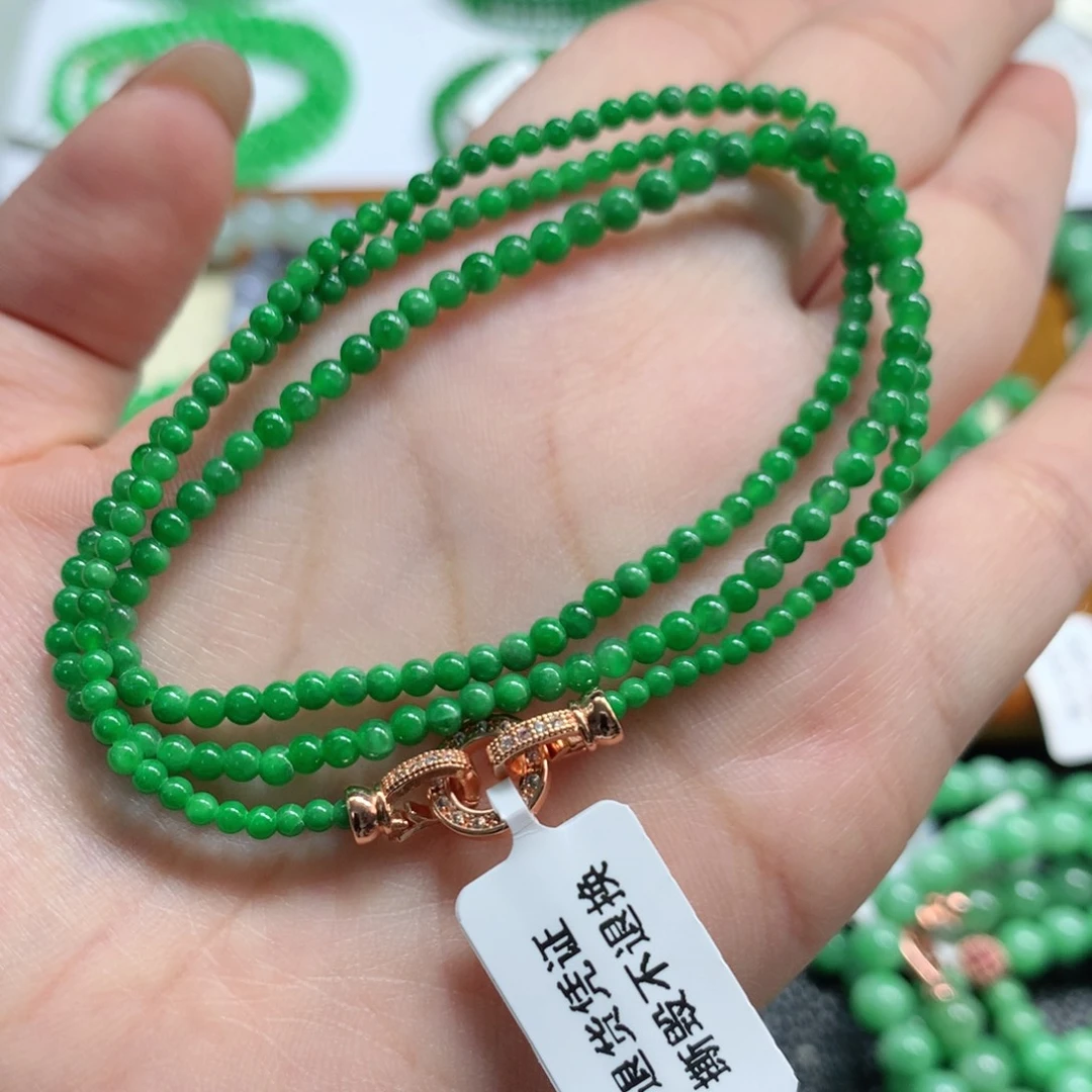未镶嵌手链翡翠翡翠