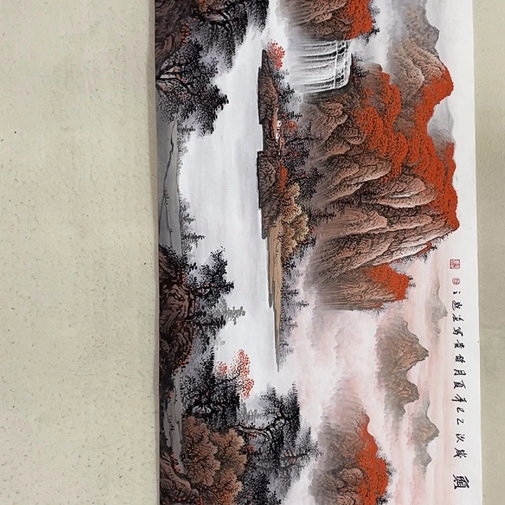 国画国画作品欣赏。国画