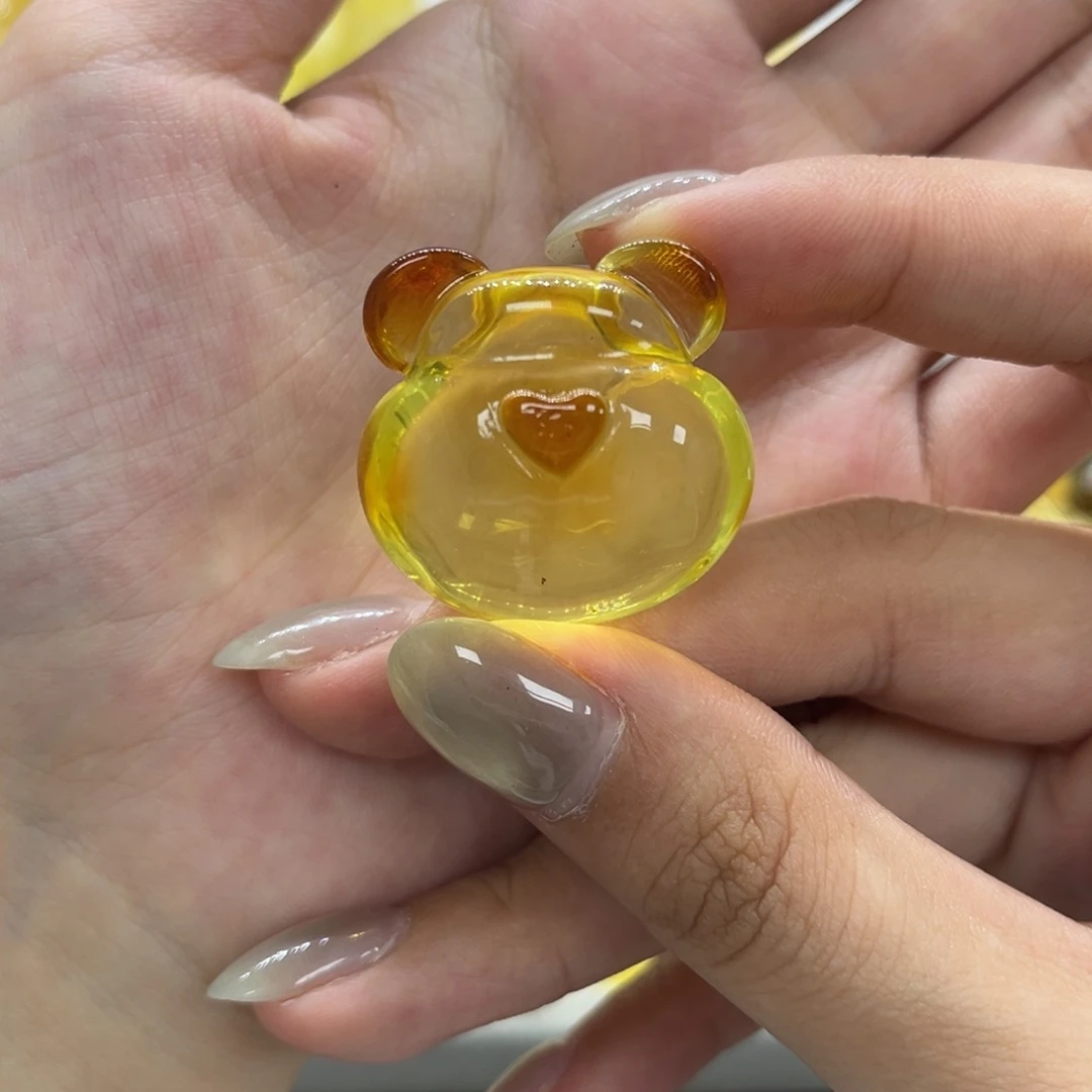 琥珀颈饰未镶嵌天然琥珀
