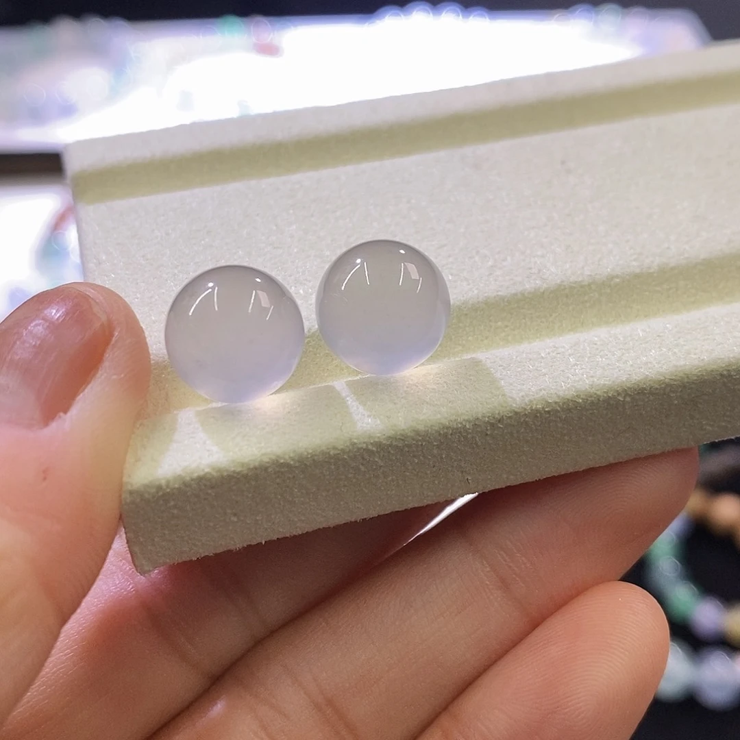 未镶嵌挂件翡翠一对卡11