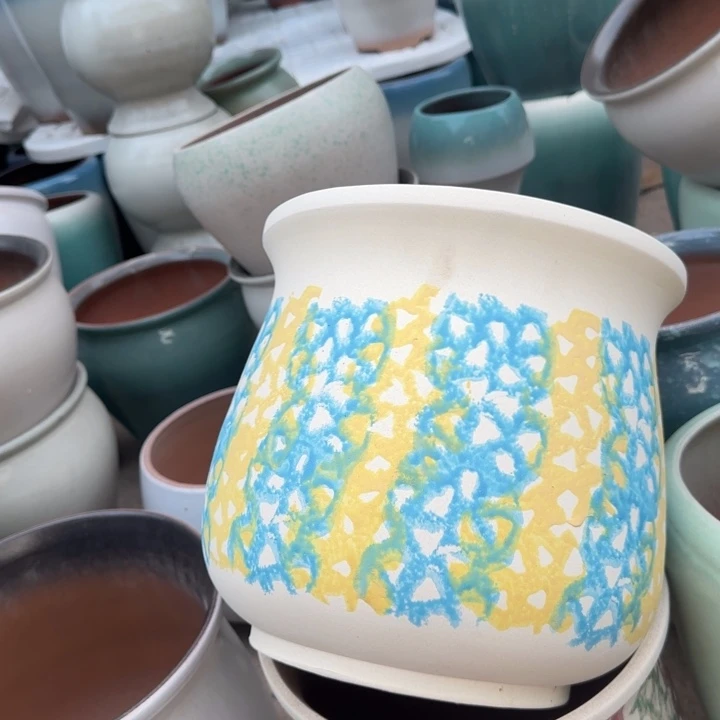 瑕疵花盆处理啦口25高25