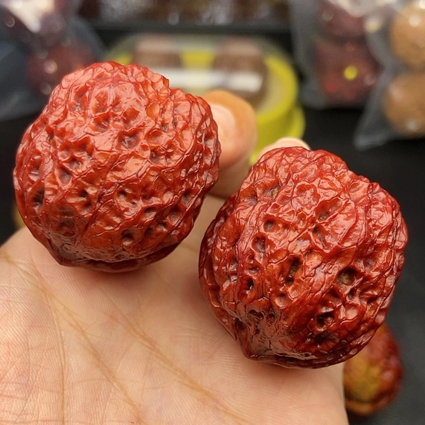 【闪购商品】把件文玩核桃41尺肥蟾