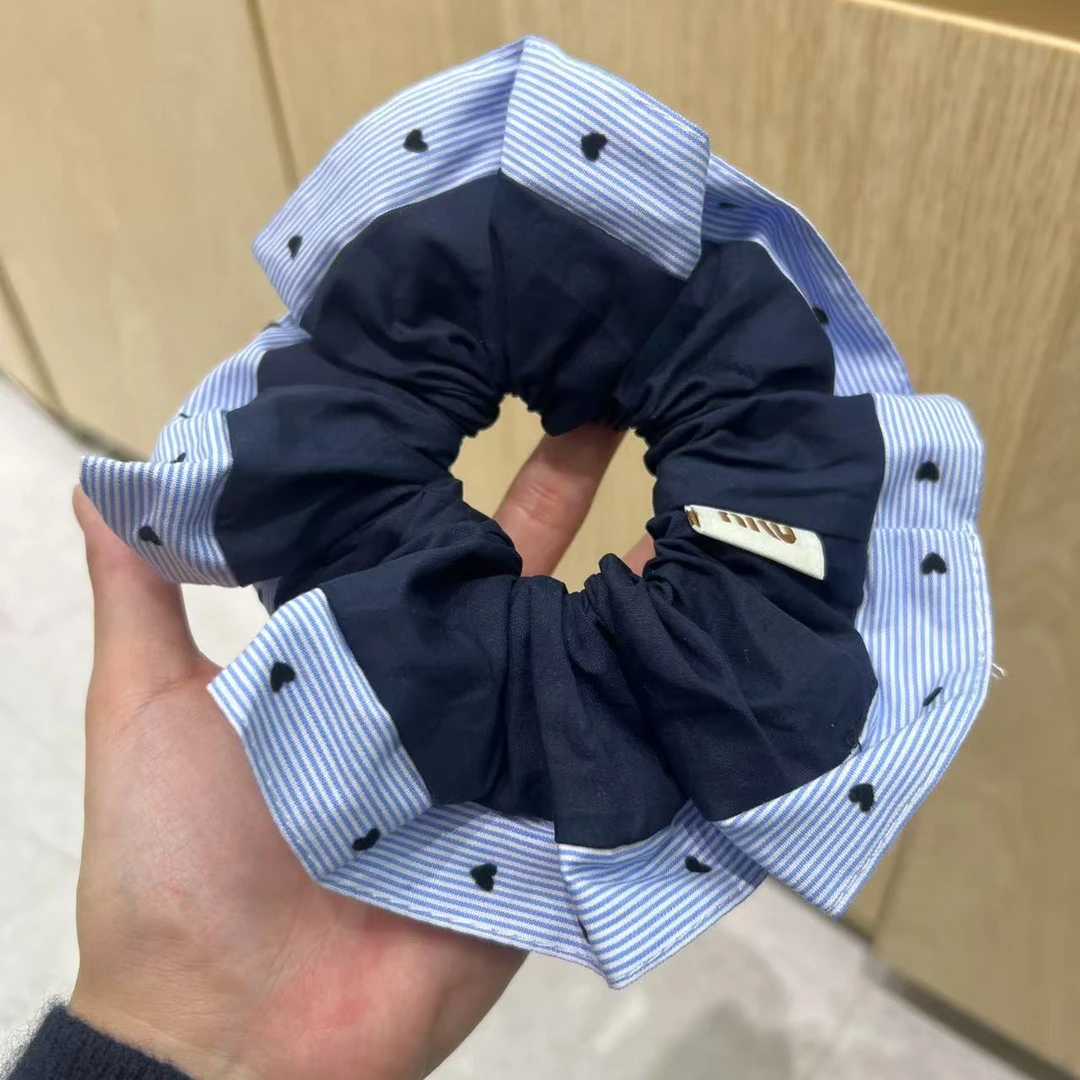 发绳甜美简约可爱宽边发圈ins女复古时尚头绳黑色日韩