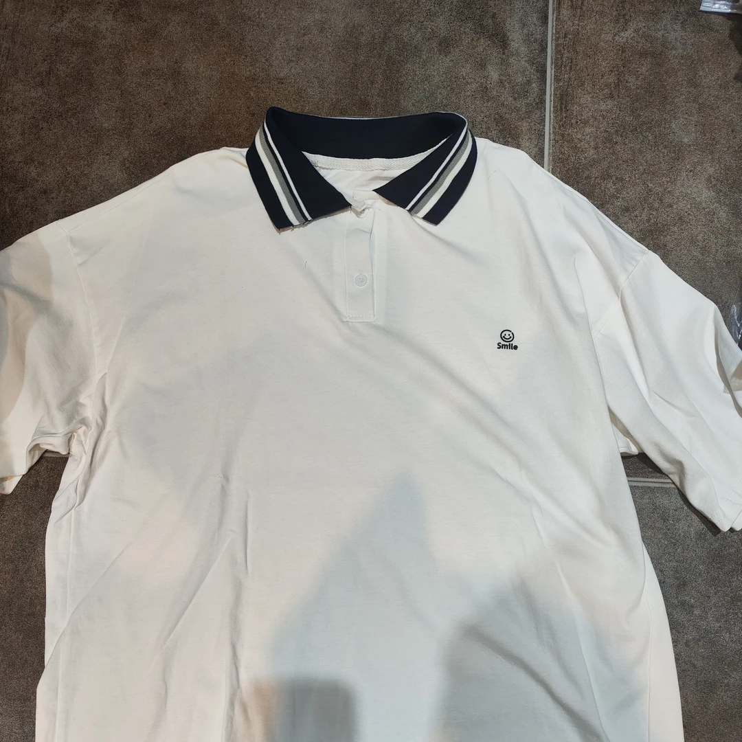 夏季纽扣常规款免烫常规Polo衫灰色经典针织通勤风