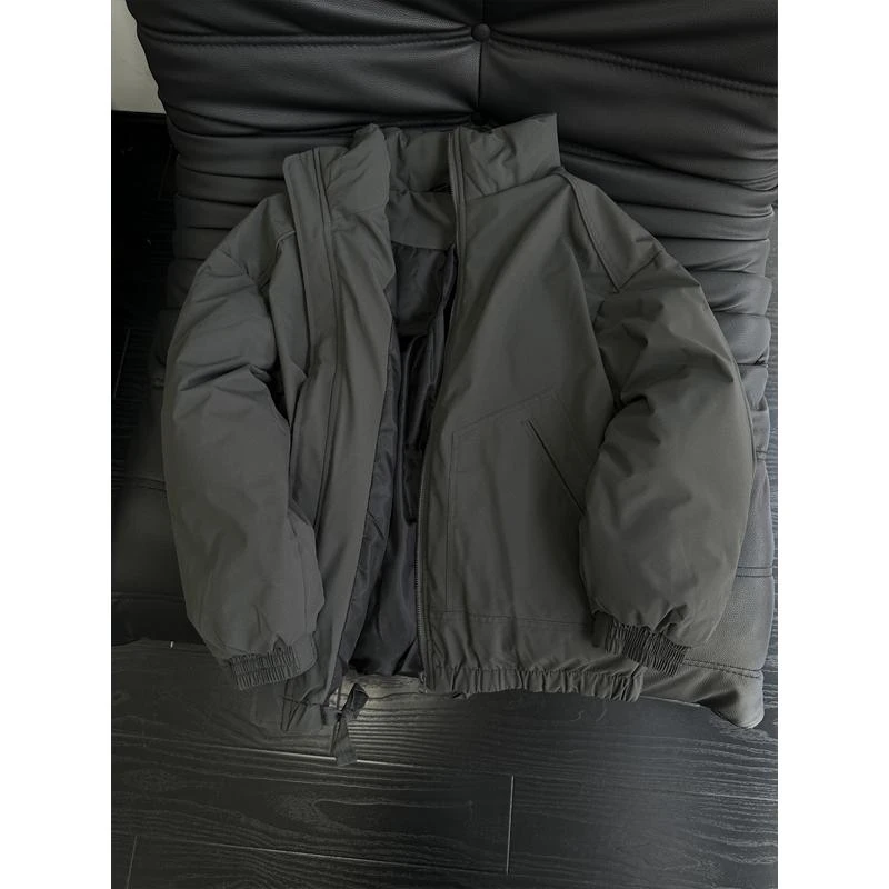 美式飞行员夹克棉服男款秋冬季宽松休闲百搭cleanfit立领短款外套