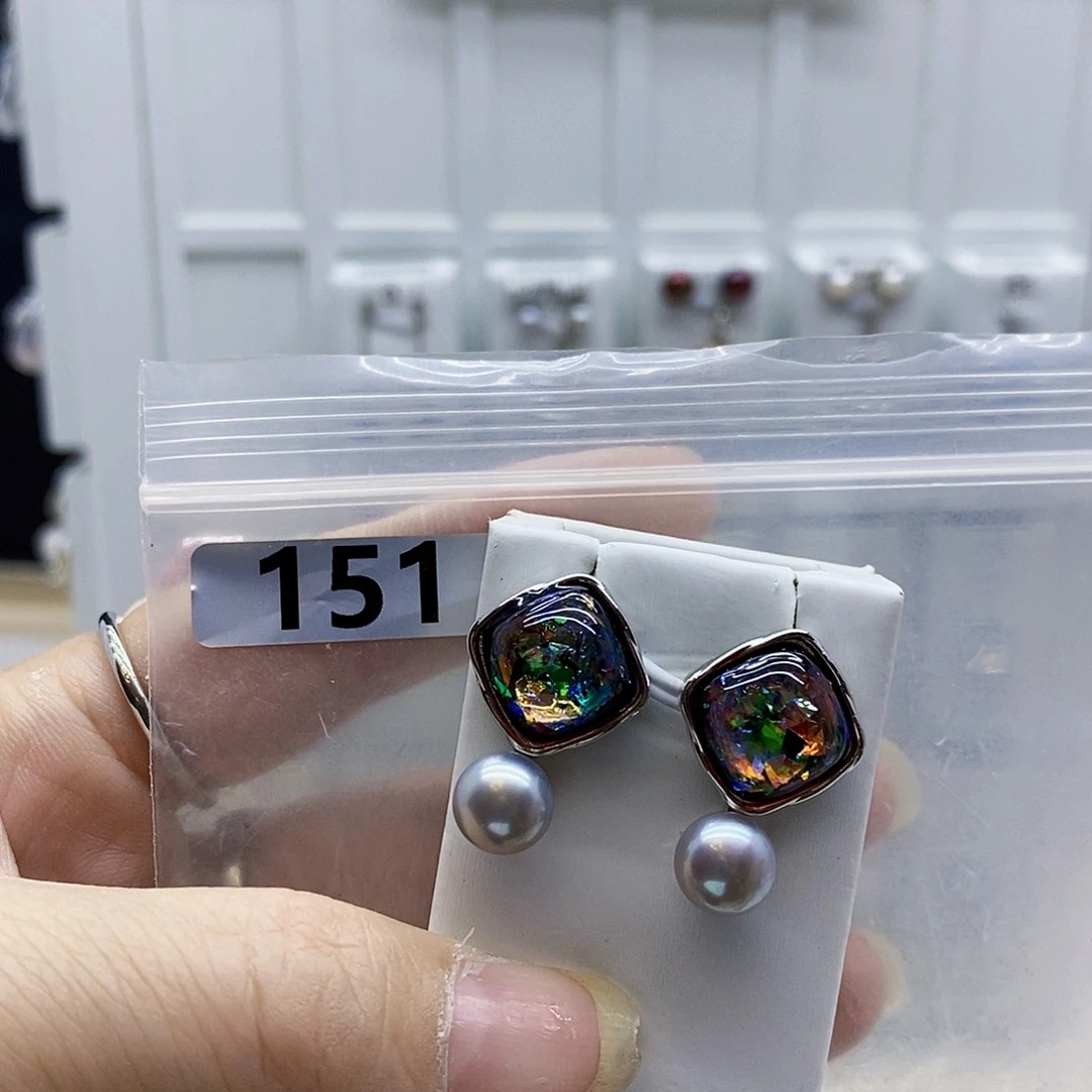 颈饰合金淡水珍珠