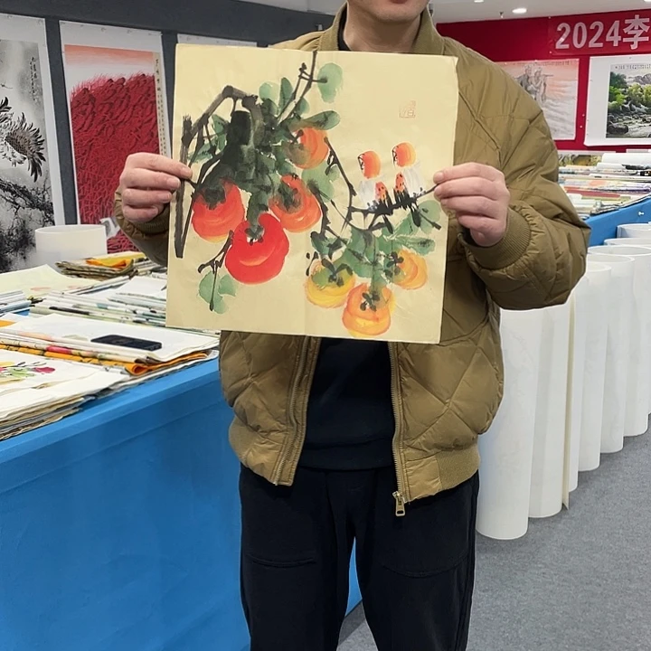 国画今天早上作品展示