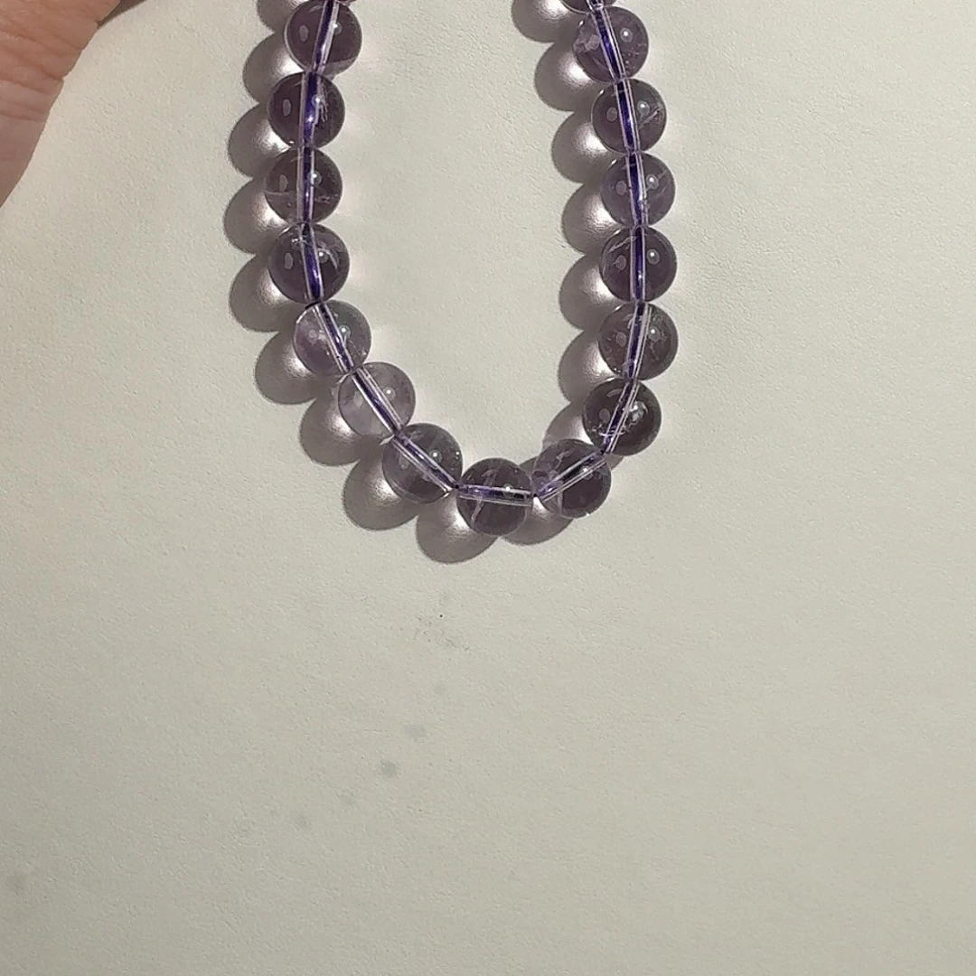 手链未镶嵌水晶紫水晶