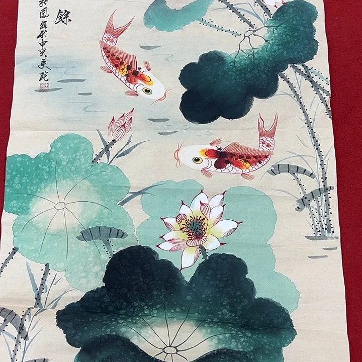 竖款山水作品，喜欢欣赏一下吧……