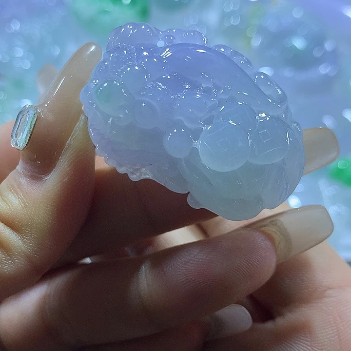 翡翠未镶嵌颈饰天然翡翠Ａ货吊坠