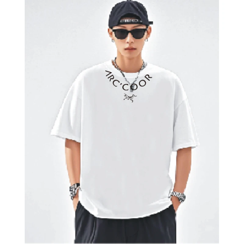 夏季领口一圈百搭短袖T恤 8804