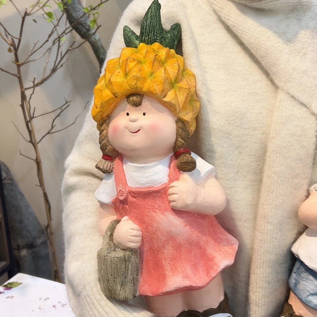 花园摆件红红火火