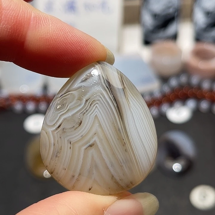 玛瑙/玉髓未镶嵌吊坠(不含链)