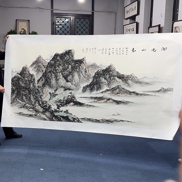 国画书画作品多次