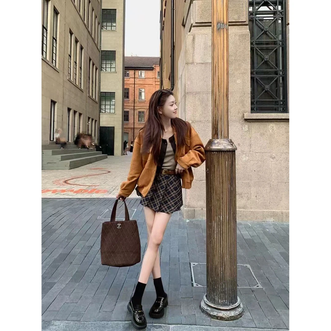 春款厚底百搭洋气乐福鞋1001