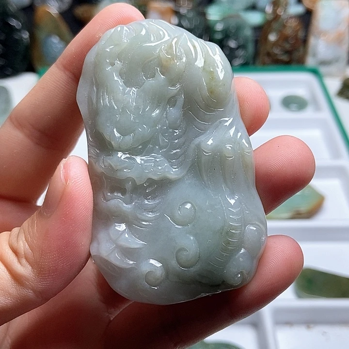 翡翠未镶嵌颈饰翡翠a货