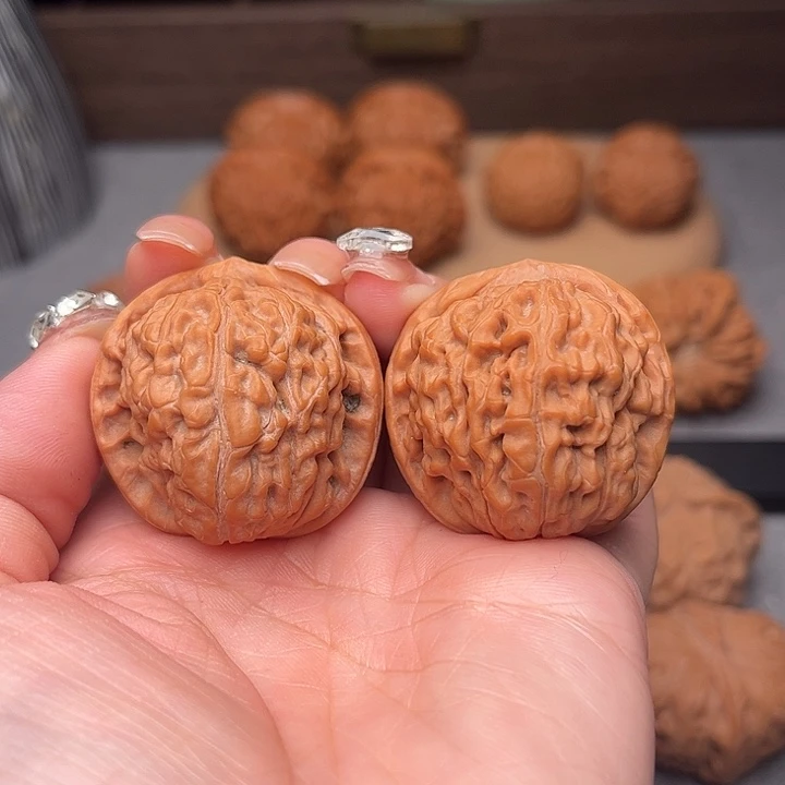 把件文玩核桃0416莲花35/35/35