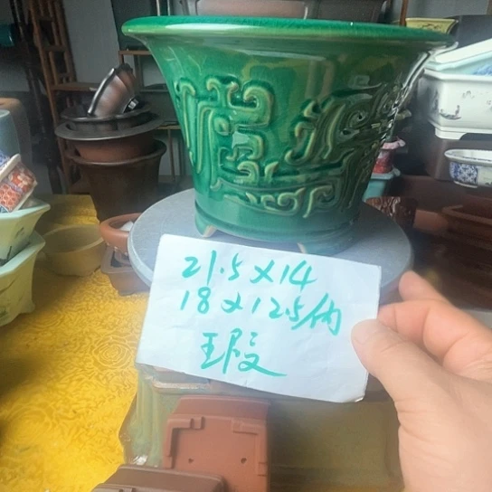 紫砂花瓶紫砂花盆