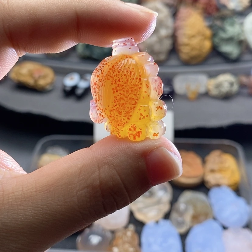 【闪购商品】未镶嵌定制玛瑙吊坠