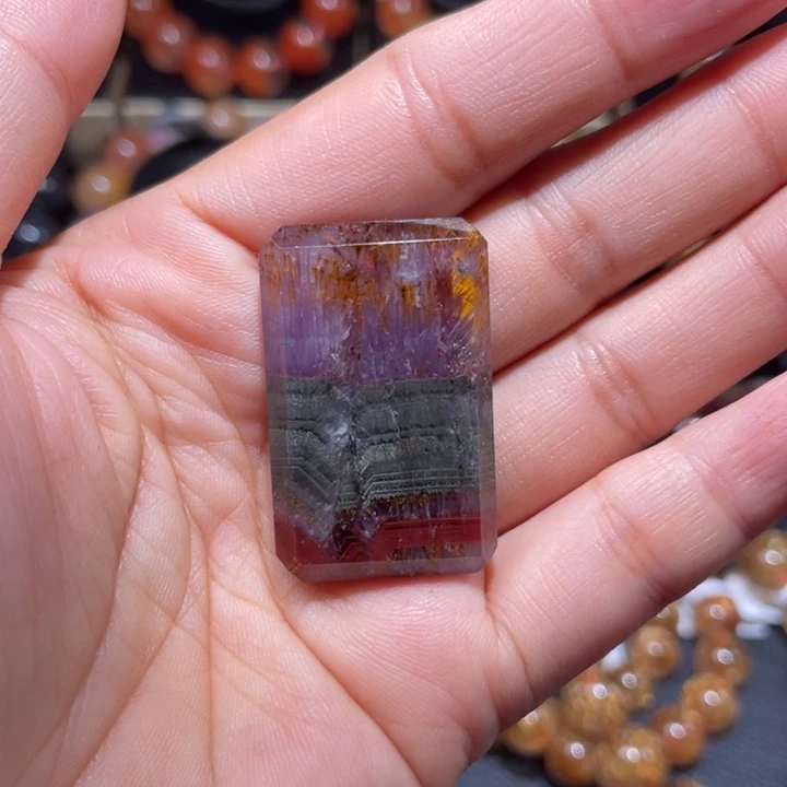 水晶颈饰未镶嵌极光吊坠