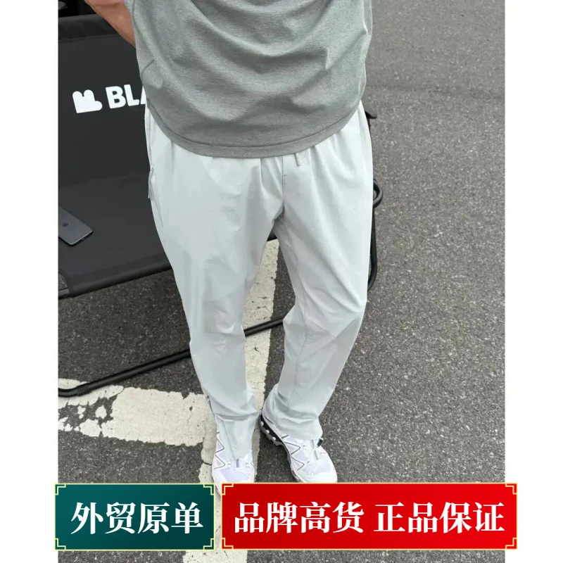 夏季工装裤男女同款休闲裤机能户外运动裤高弹冰丝速干裤显瘦百搭